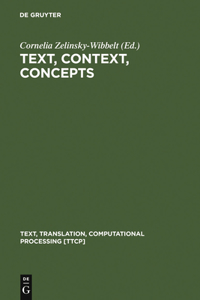 Text, Context, Concepts