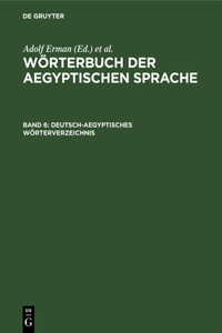Deutsch-Aegyptisches Wörterverzeichnis