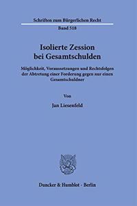 Isolierte Zession Bei Gesamtschulden