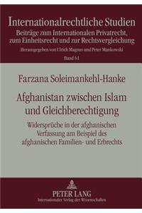 Afghanistan Zwischen Islam Und Gleichberechtigung