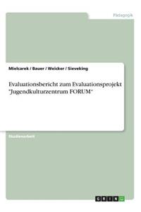 Evaluationsbericht zum Evaluationsprojekt 