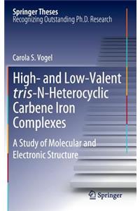 High- And Low-Valent Tris-N-Heterocyclic Carbene Iron Complexes