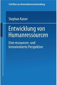 Entwicklung Von Humanressourcen