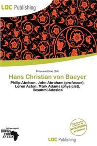 Hans Christian Von Baeyer