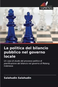 politica del bilancio pubblico nel governo locale