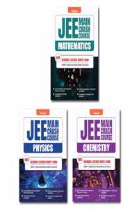 Vedantu JEE Main 2025 Crash Course Set of 3 Books Physics, Chemistry, Mathematics | Latest Syllabus for JEE Main & Advanced 2025 | Include Free JEE Recorded Course