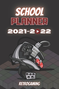 School Planner 2021-2022 Retrogaming
