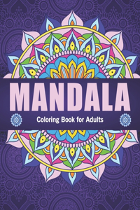 Mandala coloring book for adults