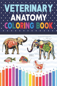 Veterinary Anatomy Coloring Book