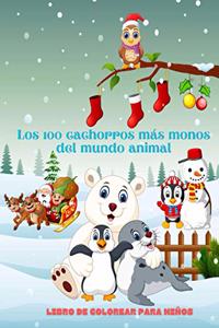 Los 100 cachorros más monos del mundo animal - Libro De Colorear Para Niños
