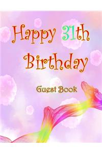 Happy 31th Birthday Guest Book