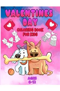 valentines day coloring book for kids ages 6-12