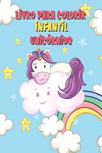 Livro Para Colorir Infantil Unicórnios
