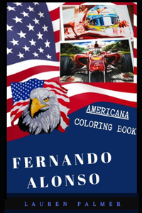 Fernando Alonso Americana Coloring Book