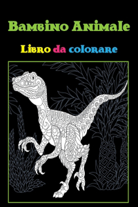 Bambino Animale - Libro da colorare