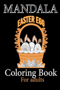 Mandala Easter Egg Coloring Book for Adults