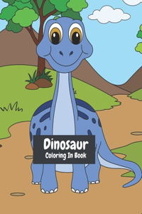 The Dinosaur Coloring in book