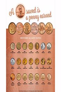 Whitman Deluxe Cent Coin Board