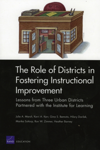 Role of Districts in Fostering Instructional Improvements
