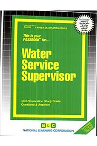 Water Service Supervisor