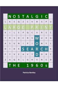 Nostalgic Large Print Word Search