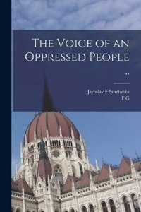 Voice of an Oppressed People ..