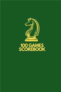100 Games Scorebook