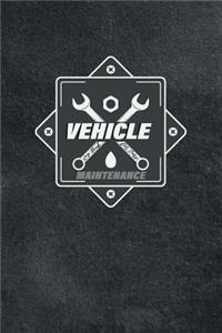 Vehicle Maintenance Log Book for Cars