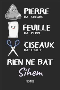 Rien ne bat Sihem - Notes