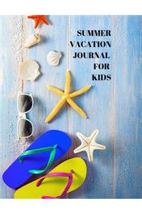 Summer Vacation Journal for Kids