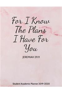 Student Academic Planner 2019-2020