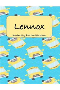 Lennox - Handwriting Practice Workbook