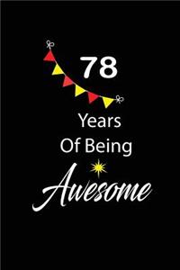 78 years of being awesome