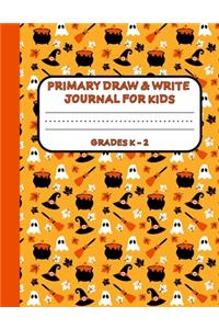 Primary Draw & Write Journal for Kids Grades K-2