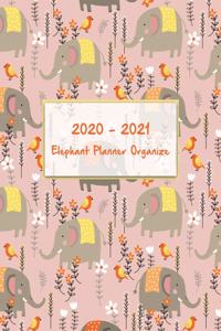 2020-2021 Elephant Planner Organize