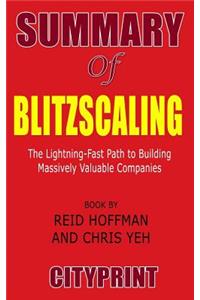 Summary of Blitzscaling