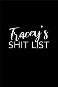 Tracey's Shit List