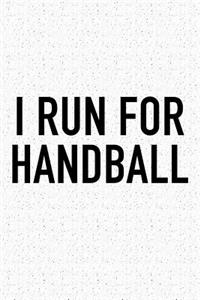 I Run For Handball
