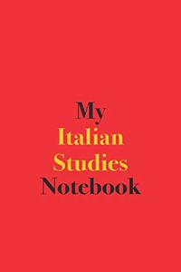 My Italian Studies Notebook