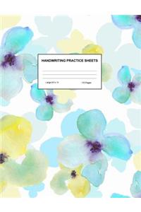 Handwriting Practice Sheets