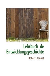 Lehrbuch de Entwicklungsgeschichte