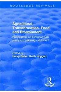 Agricultural Transformation, Food and Environment