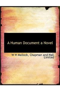 Human Document a Novel