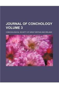 Journal of Conchology Volume 3