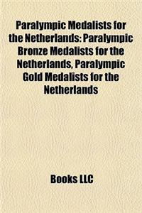 Paralympic Medalists for the Netherlands