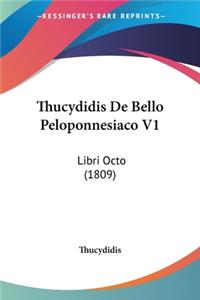 Thucydidis De Bello Peloponnesiaco V1