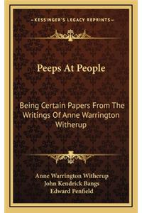 Peeps at People