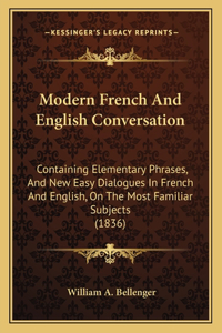 Modern French And English Conversation