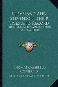 Cleveland And Stevenson, Their Lives And Record