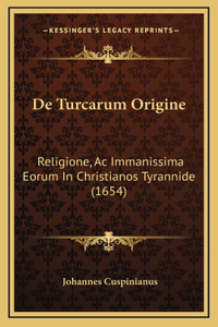 De Turcarum Origine